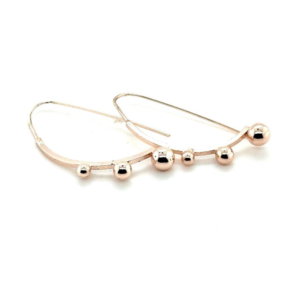 3 Beaded Threader‎ Earrings